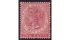 SG30a. 1887 1c on 2c Pale rose. 'Overprint in Black'...