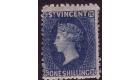 SG13. 1869 1/- Indigo. Superb fresh mint with...