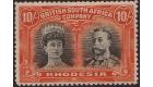 SG163. 1910 10/- Deep myrtle and orange. Superb well centred min