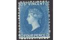 SG6. 1863 4d Deep blue. Superb fresh mint...