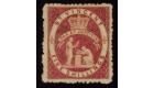 SG32. 1880 5/- Rose-red. Stunning fresh well centered example...