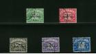 SG TD1-TD5. 1948 Tripolitania. Complete set of 5. All in brillia