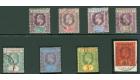 SG85-93. 1904 Set of 8. Superb fine used, the £1 value being on