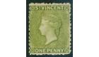 SG29. 1880 1d Olive-green. Superb fresh mint with strong...