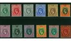 SG45-56. 1912 Set of 12. Superb mint...