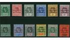 SG H47-H58. 1916 Set of 12. Superb fresh mint...