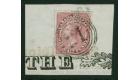 SG17. 1857 1/2d Deep rose. A superb fine used...