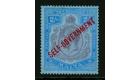 SG120c. 1922 2/- Purple and blue/blue. 'Lines Omitted from Scrol