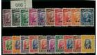 SG126-145. 1945 Set of 20. Post Office fresh U/M mint...