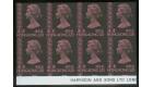 SG324ea. 1978 $20 Pink and brownish black Error 'Imperforate' bl