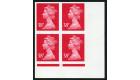 SG Y1706a. 1993 38p Rosine. 'Imperforate'. Brilliant U/M block o