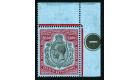 SG240ca. 1923 $100 Black and carmine/blue 'Break in scroll'. U/M