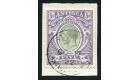 SG51. 1913 5/- Grey-green and violet. Brilliant fine used on pie