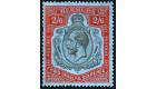 SG89jb. 1931 2/6 Black and scarlet-vermilion/deep blue 'Broken c