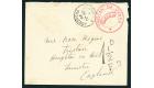SG C5. 1928 Cachet IVa. Nest, clean cover to England...