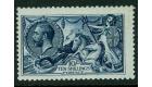 SG402. 1913 10/-. Indigo-Blue. Stunning UNMOUNTED mint