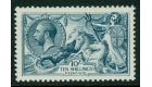 SG417. 1919. 10/- Dull Grey-Blue. UNMOUNTED mint...