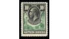 SG16. 1925 10/- Green and black. Brilliant fresh mint...