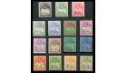 SG97-112. 1922 Set of 15. Choice superb fine used...