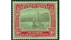 SG58. 1923 10/- Black and red/emerald. Very fine fresh well sent