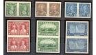 SG335-340. 1935 Set of 6. 'IMPERFORATE PAIRS'. Brilliant U/M min