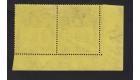 SG15c. 1924. 4d Grey-black and black/yellow.  "Cleft rock".  Cor