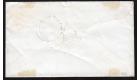 SG18. 1857 3d Red. Superb used on neat white clean cover...