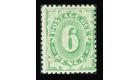 SG D40. 1904 6d Emerald-green. Very fine fresh mint...