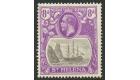 SG105var. 1923 8d Grey and violet 'Mainmast Flaw'. Superb fresh.