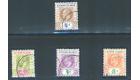 SG13-16. 1907 Set of 4. Superb fine used...