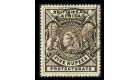 SG96. 1897 5r Deep sepia. Superb fine well centred used...