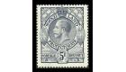 SG19. 1933 5/- Grey. Superb fresh mint...