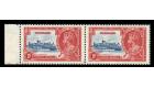 SG21a. 1935 1d Dull blue and scarlet. 'Double Flagstaff'. U/M mi