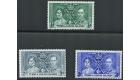 SG191s-193s. 1937 Set of 3 'SPECIMEN'. U/M mint...