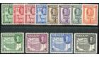 SG105-116. 1942 Set of 12. Post Office fresh U/M mint...