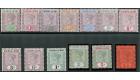 SG41-53. 1896 Set of 13. Brilliant fresh mint...