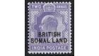 SG27d. 1911 2a Violet. 'Somal.land' for 'Somaliland'. Brilliant 