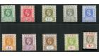 SG108-117. 1921 Set of 10. Very fine mint with bright strong col