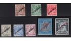 SG114-121. 1922 Set of 8. Exceptional fresh mint...