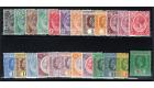 SG218-240a. 1921 Set of 24. Superb fresh mint...