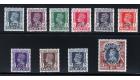 SG O1-O10. 1944 Set of 10. 'OFFICIAL'. Post Office fresh U/M min