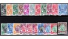 SG53-73. 1950 Set of 21. Brilliant fresh U/M mint...