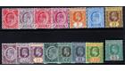 SG153-167. 1906 Set of 15. Choice superb fresh mint...