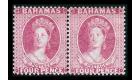 SG35. 1876 4d bright rose. Superb fresh mint pair...