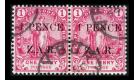 SG2. 1899 '1 PENCE' Rose. Superb used pair...