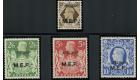 SG M18s-M21s. 1943 Set of 4. 'SPECIMEN' Superb fresh mint...