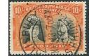 SG163. 1910 10/- Deep myrtle and orange. Superb fine used...