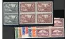 SG59-67. 1935 Set of 9. Superb mint blocks...