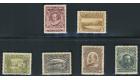 SG111-116. 1911 Set of 6. Very fine mint...