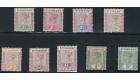 SG67-75. 1899 Set of 9. Extremely fine fresh mint...